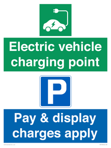 EV Charging Point Pay and Display